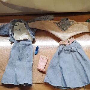 Vintage Barbie 1987 The Jean Look Fashion Packs
